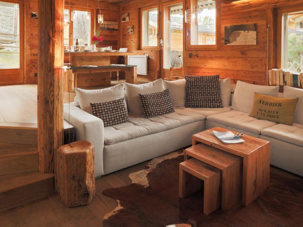 Posezení v ubytování Apartment Praz 11 by Interhome