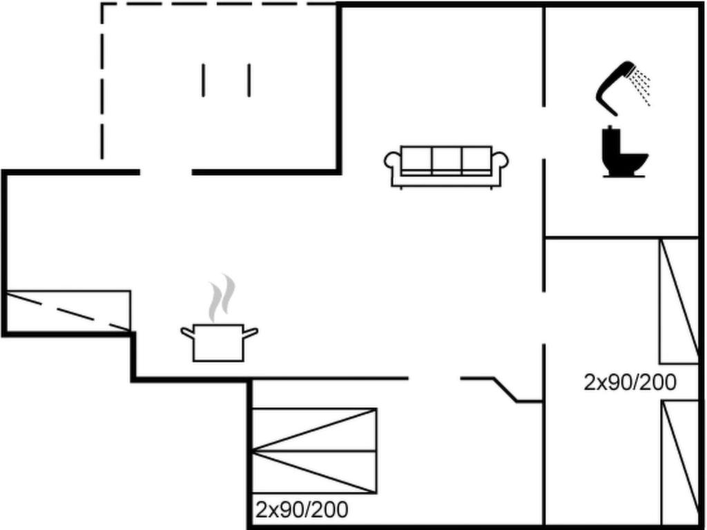 Půdorys ubytování Apartment Manfred - 6km from the sea by Interhome