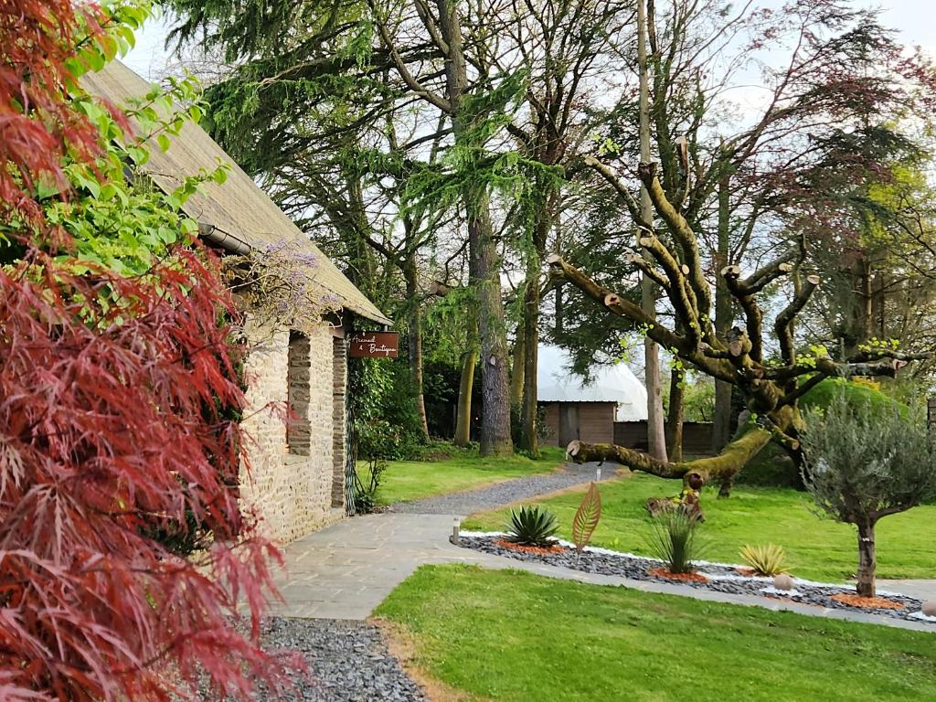 Zahrada ubytování Dôme magnifique avec spa