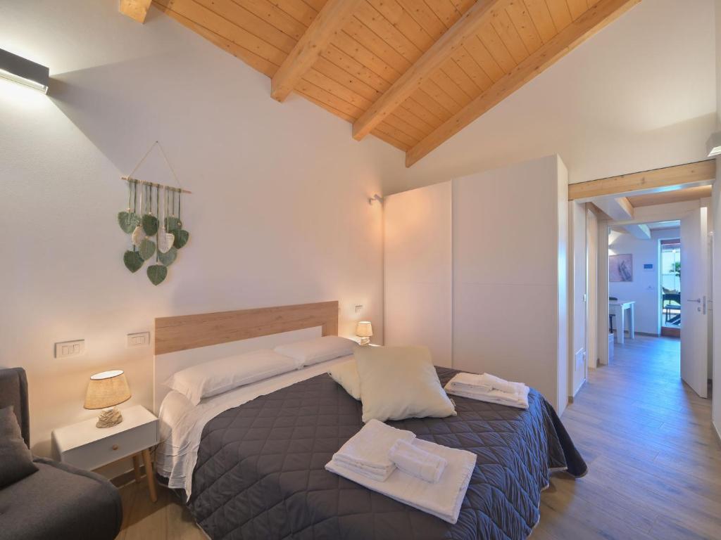 Postel nebo postele na pokoji v ubytování Chalet La Spiaggia by Interhome