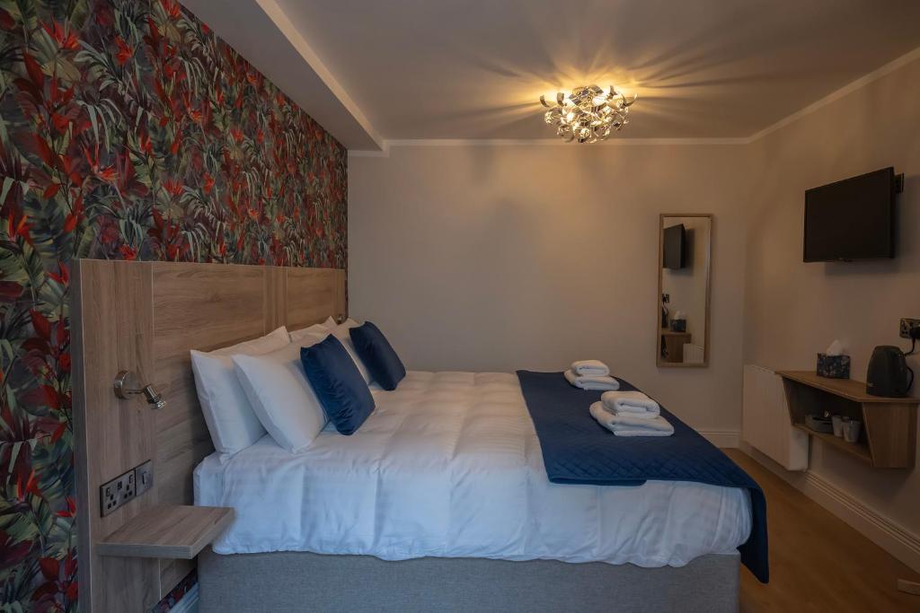Postel nebo postele na pokoji v ubytování Selskar Court Accommodation