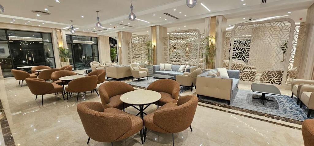Posezení v ubytování Azur One Eleven Hotel Alamein