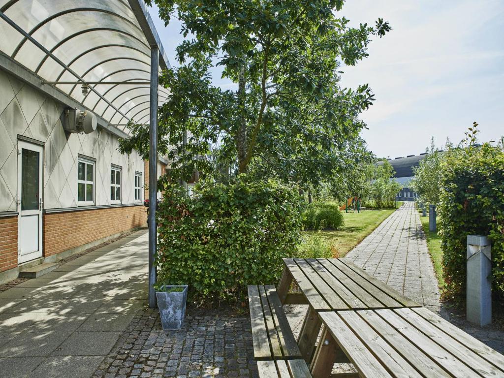 Zahrada ubytování Hostel Herning