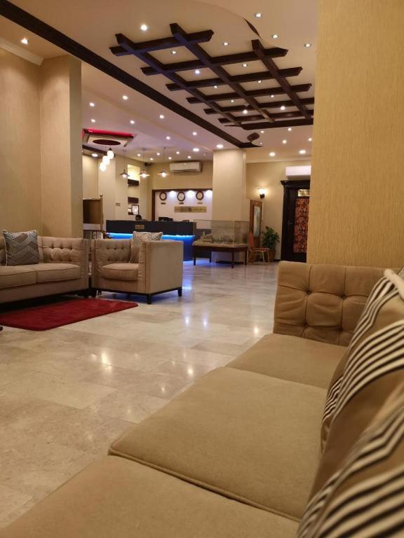 Posezení v ubytování Bahla Hotel Apartments