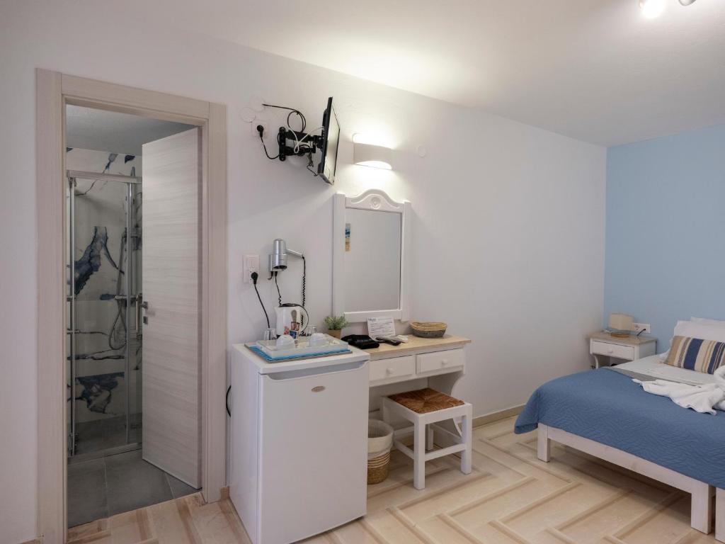 Koupelna v ubytování Ayeri Hotel