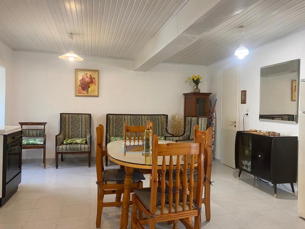 Posezení v ubytování Villa Beloussi Zakynthos