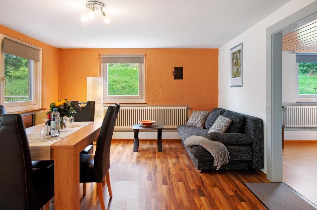 Posezení v ubytování Haus Elfriede