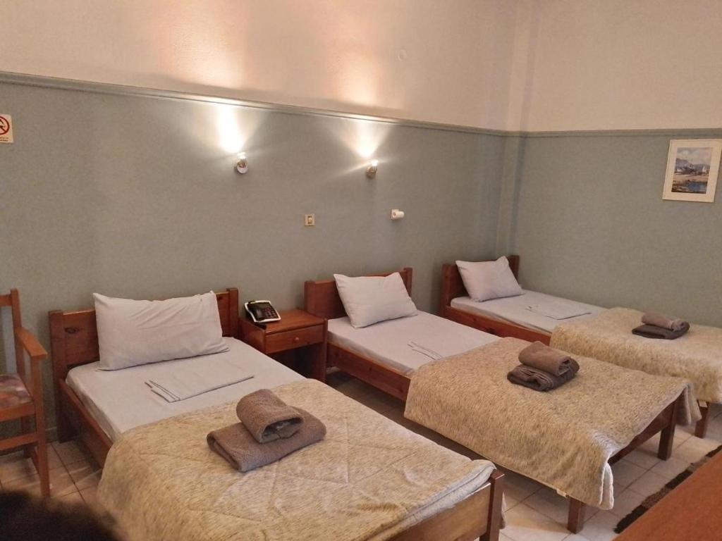 Postel nebo postele na pokoji v ubytování Miranta Hotel - Apartments & Studios
