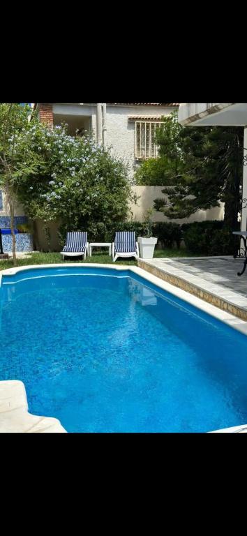 Bazén v ubytování Magnifique duplex avec piscine nebo v jeho okolí