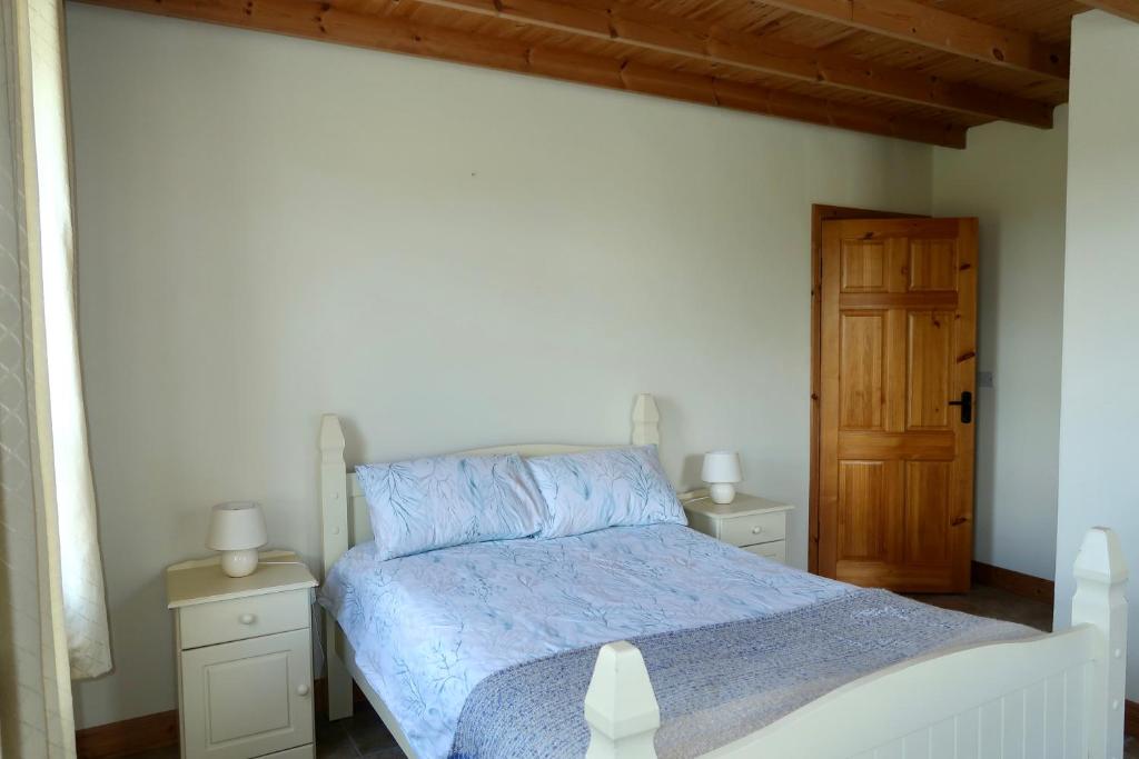 Postel nebo postele na pokoji v ubytování Hill View House