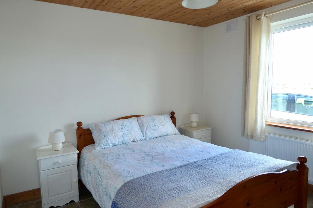 Postel nebo postele na pokoji v ubytování Hill View House