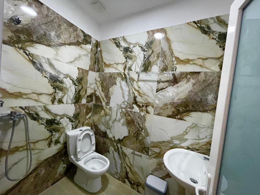 Koupelna v ubytování Kloi Luxe Appart-Hotel