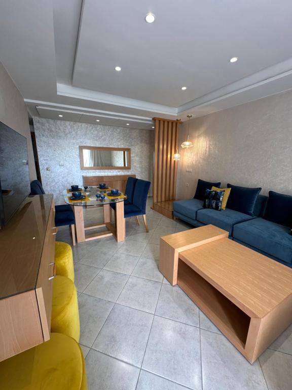 Posezení v ubytování Appartement view sea martil only family