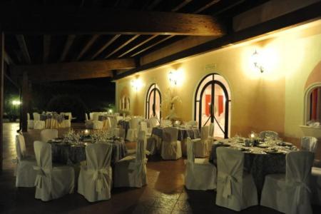 Restaurace v ubytování La Corte di Opaka