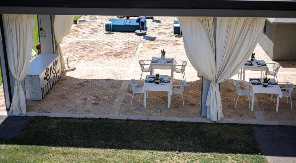Patio nebo venkovní prostory v ubytování Iumara Relax Resort