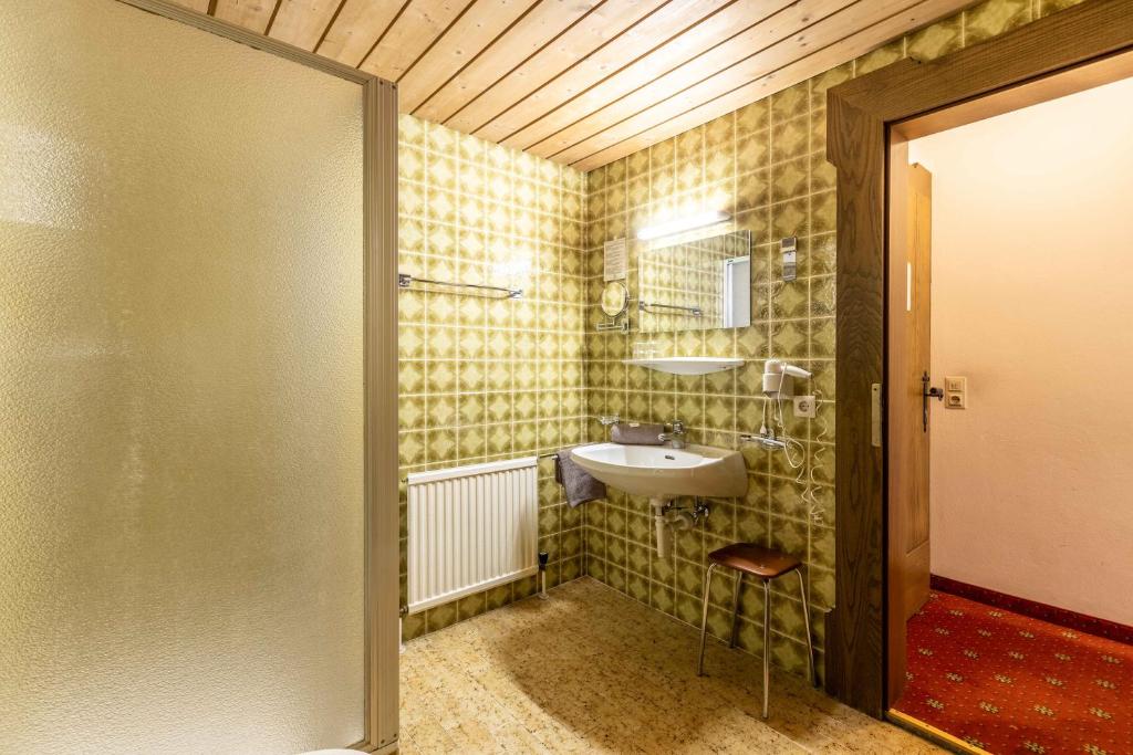 Koupelna v ubytování keyone rooms Gerlos