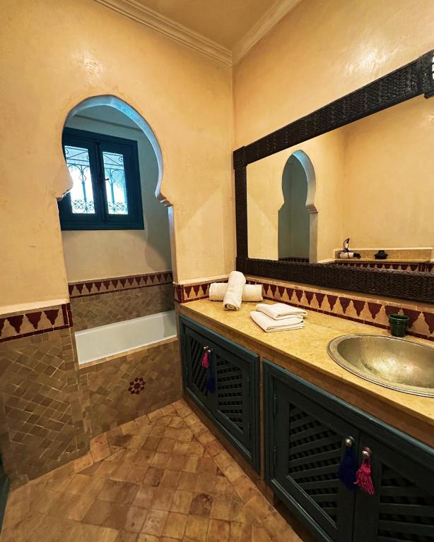 Koupelna v ubytování Palais Riad Berbère