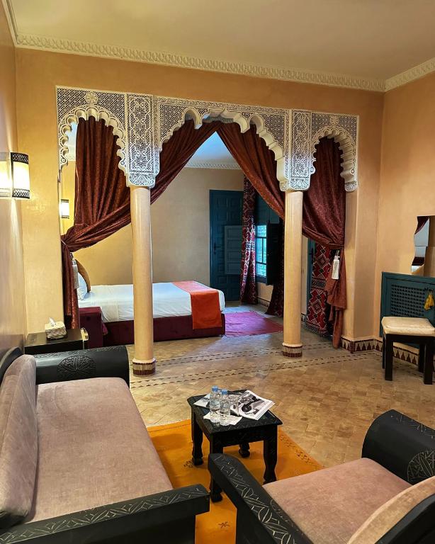 Posezení v ubytování Palais Riad Berbère