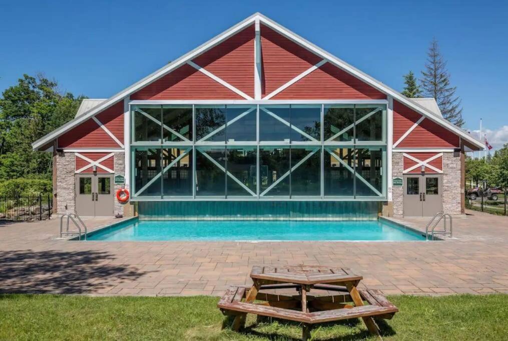 Swimmingpoolen hos eller tæt på Cozy king bed Suite - pullout couch - Pool on grounds