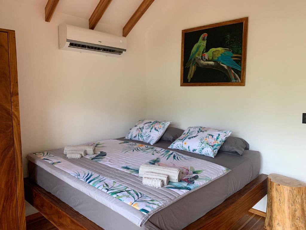 Postel nebo postele na pokoji v ubytování Beach resort playa Leona