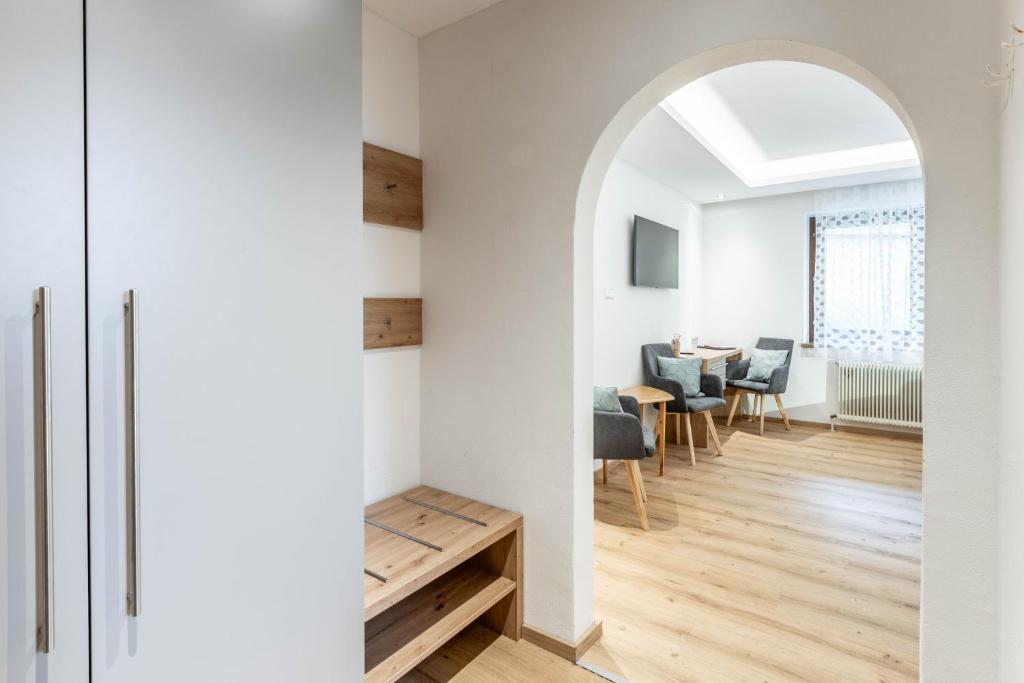 Posezení v ubytování keyone rooms Gerlos