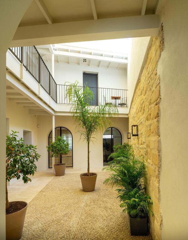 Balkón nebo terasa v ubytování Hotel Boutique Sidonia