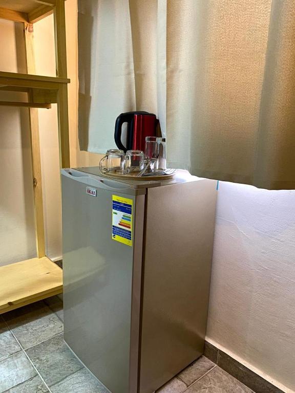 Kuchyň nebo kuchyňský kout v ubytování Balance Lodges