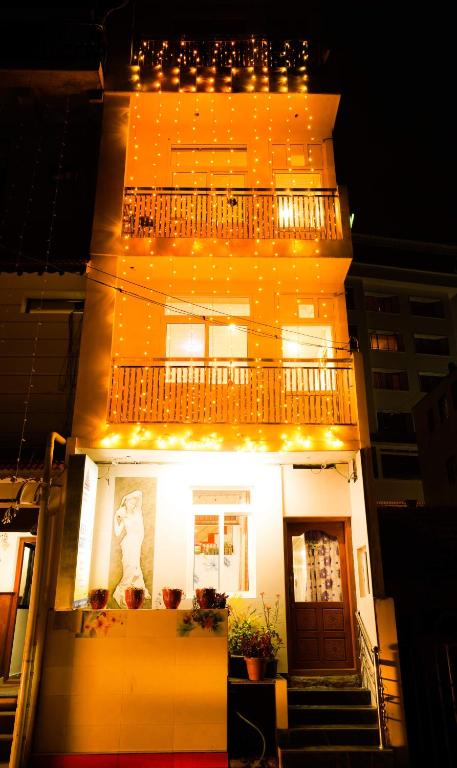 Budova, kde se bed and breakfast nachází
