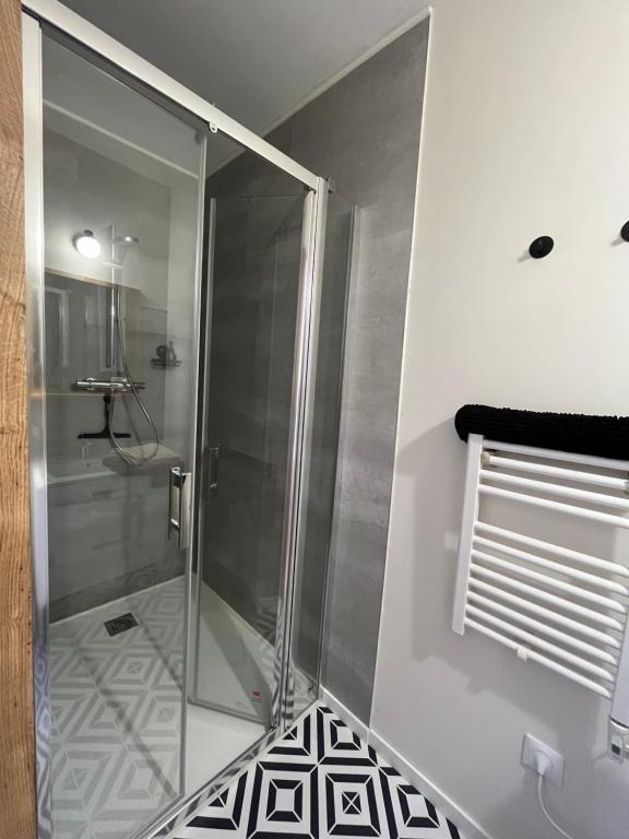 Koupelna v ubytování Appartement Champollion 2