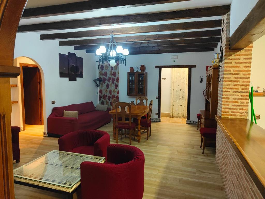 TV a/nebo společenská místnost v ubytování El Hogar de Ardwina