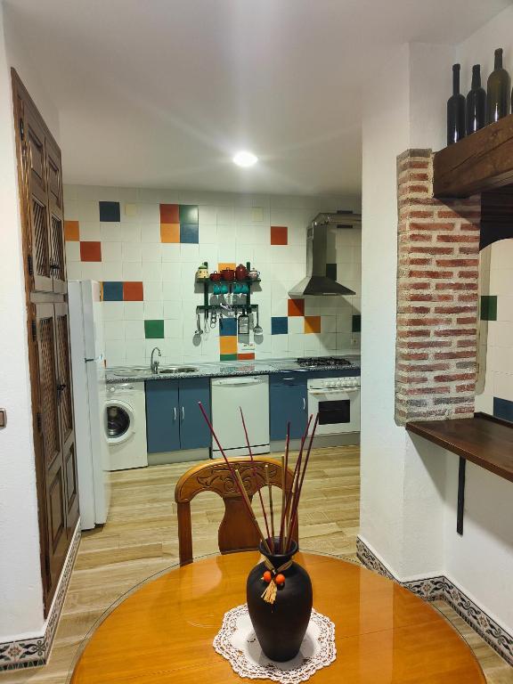 Kuchyň nebo kuchyňský kout v ubytování El Hogar de Ardwina