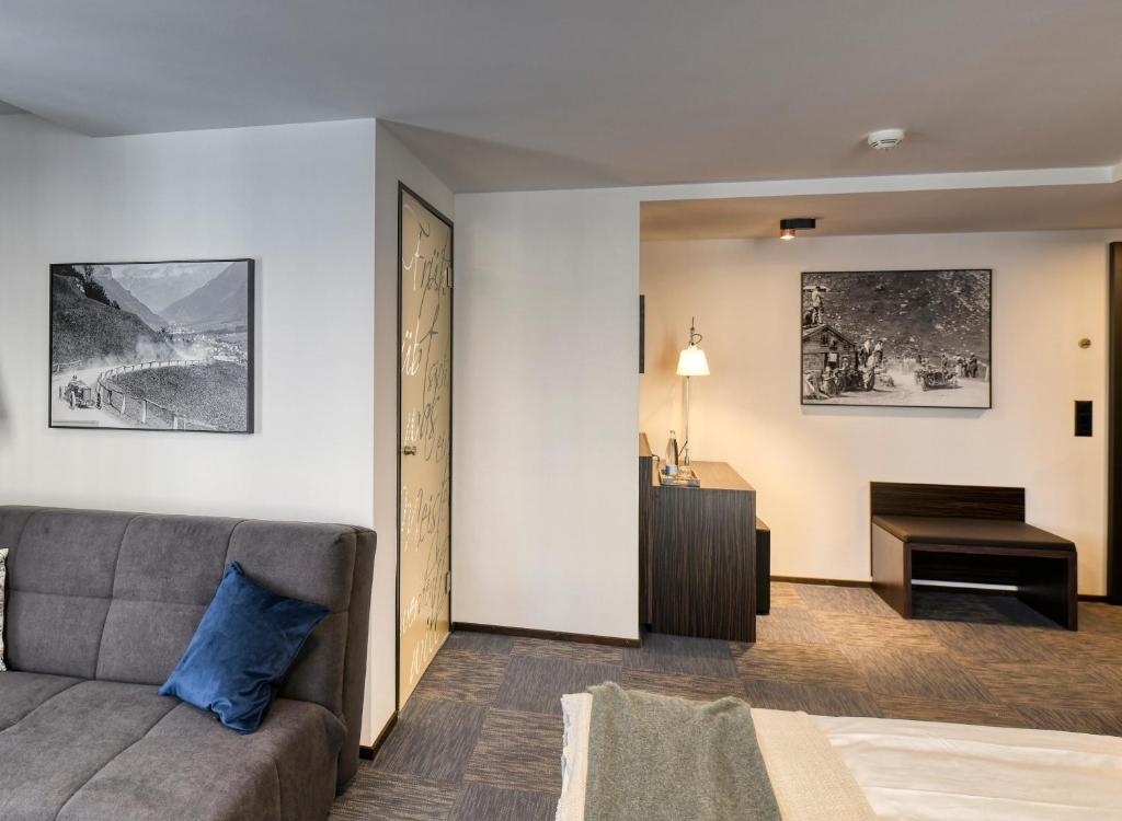 Posezení v ubytování Boutique Hotel Reiser
