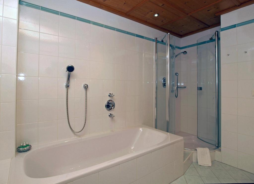 Kúpeľňa v ubytovaní Alpenferienwohnung Strickner