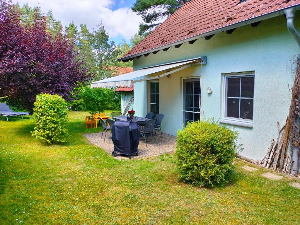 Zahrada ubytování Ferienhaus Stille Liebe am Plauer See