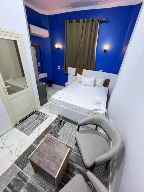 Postel nebo postele na pokoji v ubytování Future Hostel