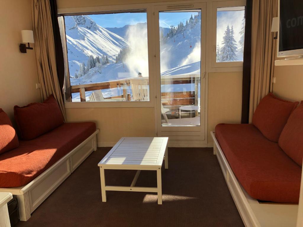 منطقة جلوس في Avoriaz - Portes du Soleil : Aux pieds des pistes