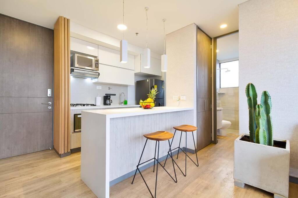 Η κουζίνα ή μικρή κουζίνα στο The place you need in Poblado-Medellin 1103