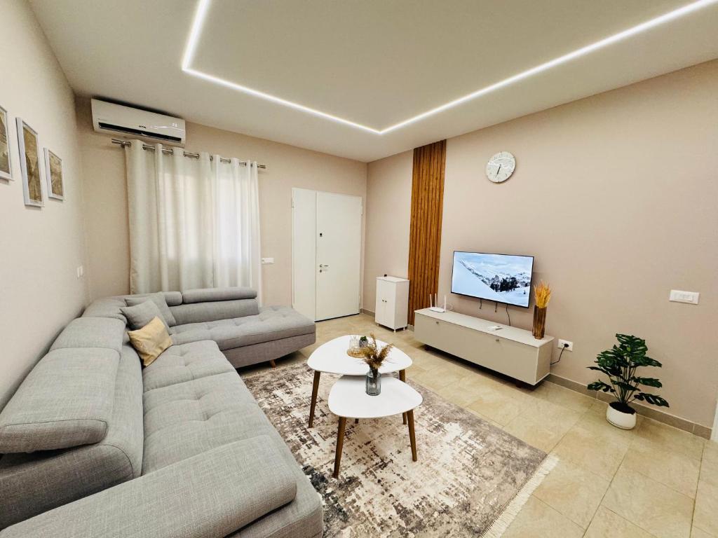 Posezení v ubytování Edi Apartament Center