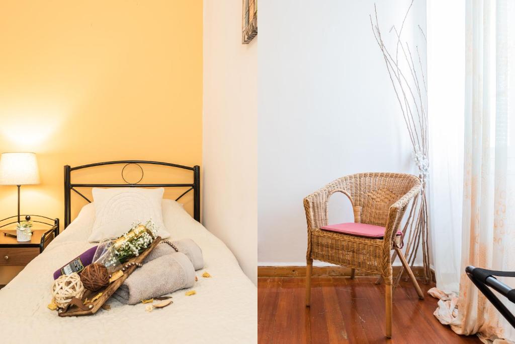 Postel nebo postele na pokoji v ubytování Alegria simple economy rooms