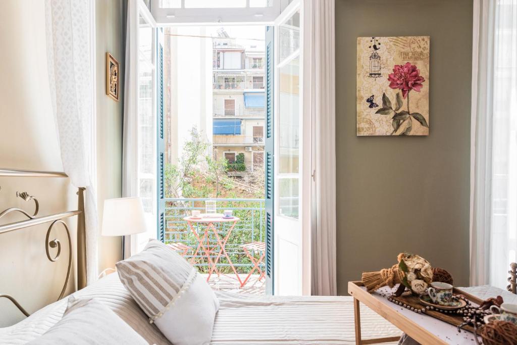 Posezení v ubytování Alegria simple economy rooms