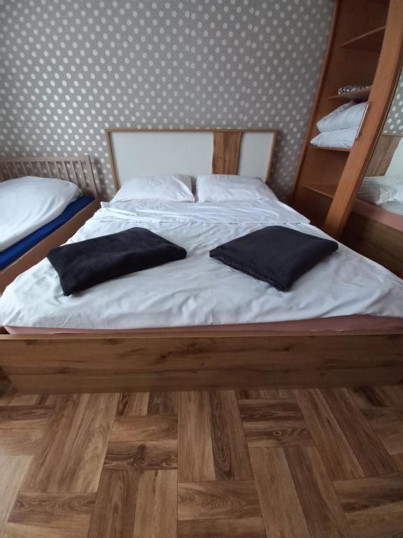 Posteľ alebo postele v izbe v ubytovaní Wiejski Relax pod "Żelaznym szlakiem"