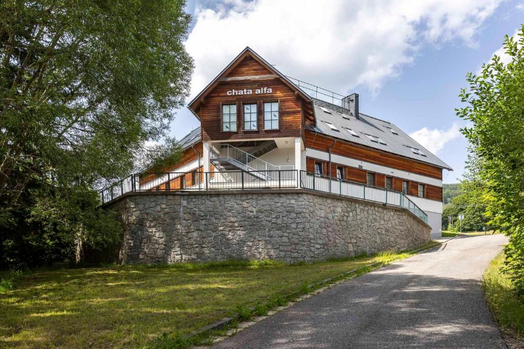 Budova, kde se apartmán nachází