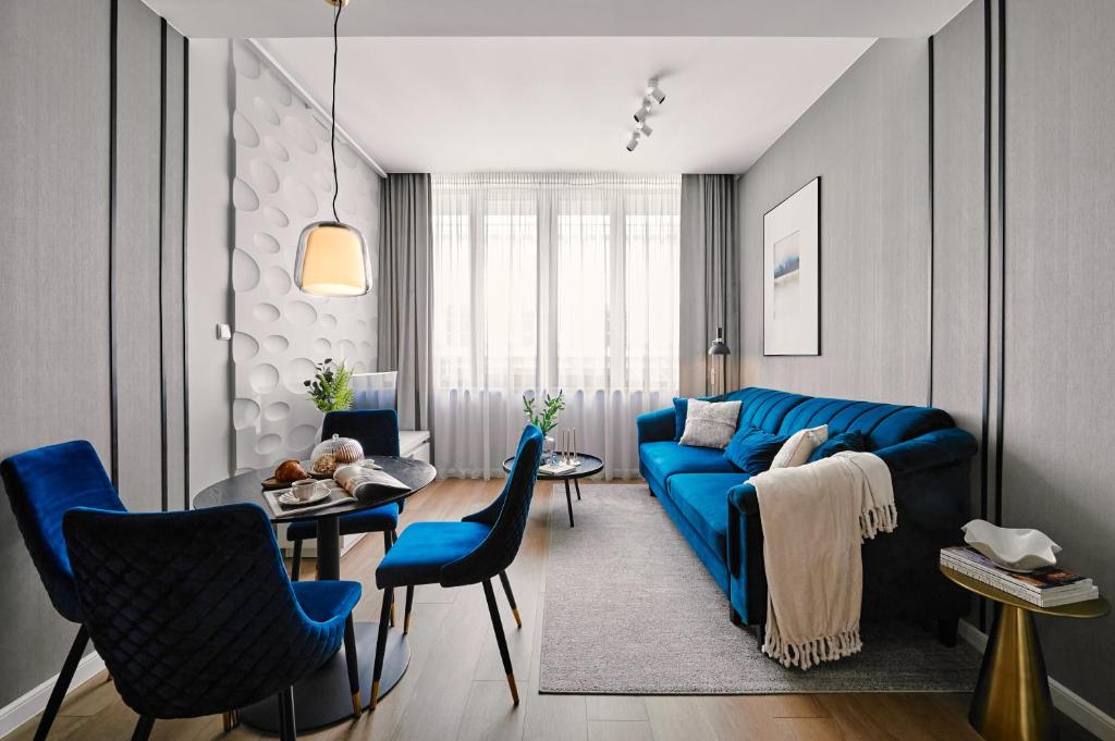 Posedenie v ubytovaní Wielopole17 Max Apartment with AC