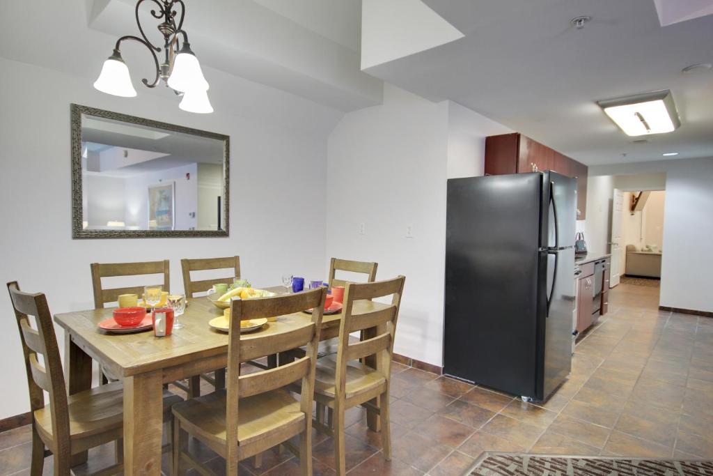 Kuchyň nebo kuchyňský kout v ubytování Monte Carlo Condos Ocean City