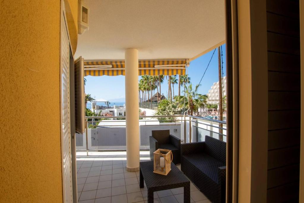 Balkón nebo terasa v ubytování La Perla Playa Apt Dream Homes Tenerife