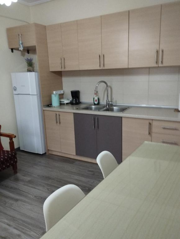 Kuchyňa alebo kuchynka v ubytovaní Meteora quiet house