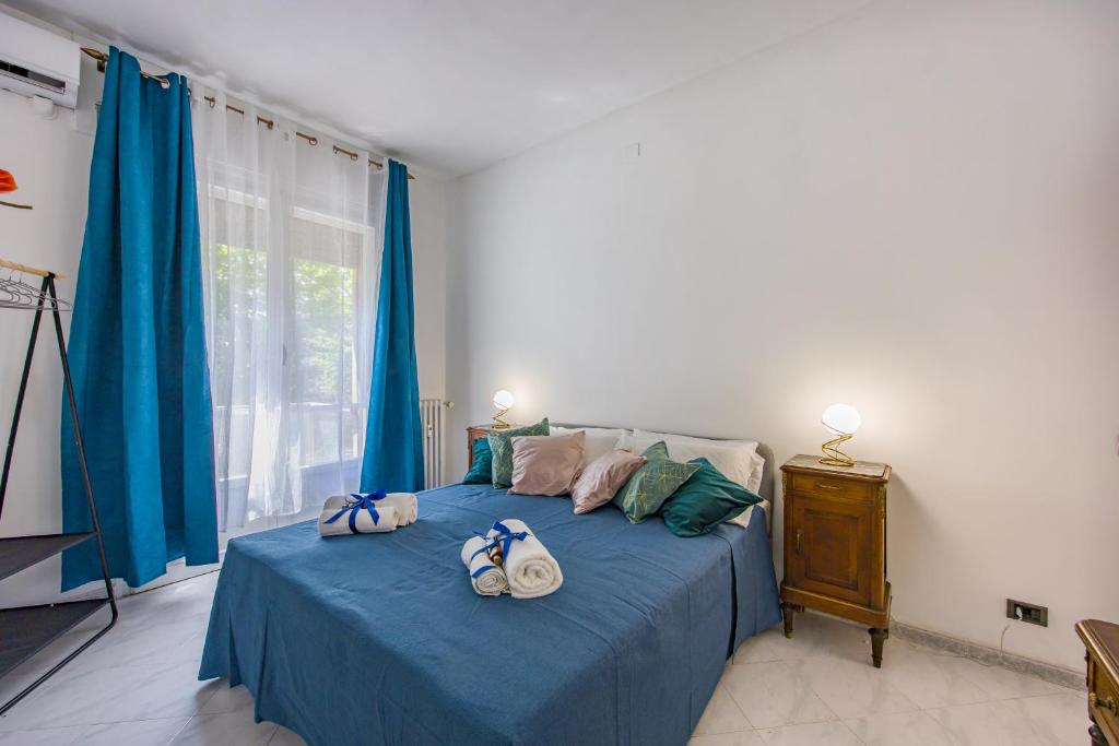 Apartment Metro San Paolo -Air Conditioning-WIFI-TV55"- 9 minutes from the Colosseo