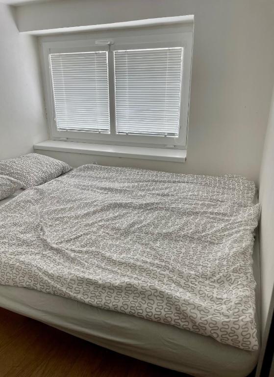 Postel nebo postele na pokoji v ubytování Apartmán V Krátké