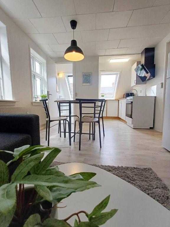 Kuchyň nebo kuchyňský kout v ubytování Cozy 1 bedroom apartment B