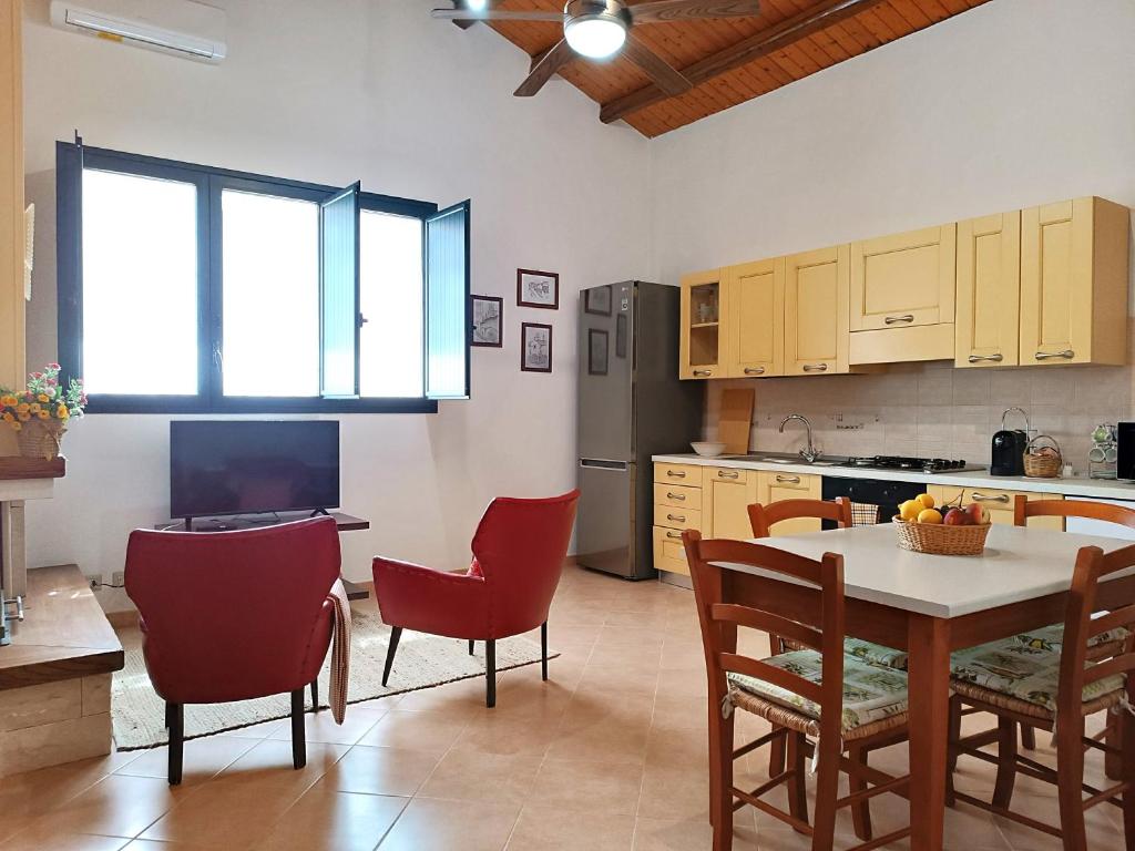 Kuchyň nebo kuchyňský kout v ubytování Casa Daniela